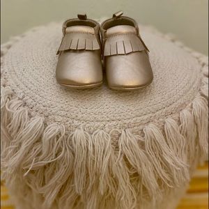 Metallic Moccasins
